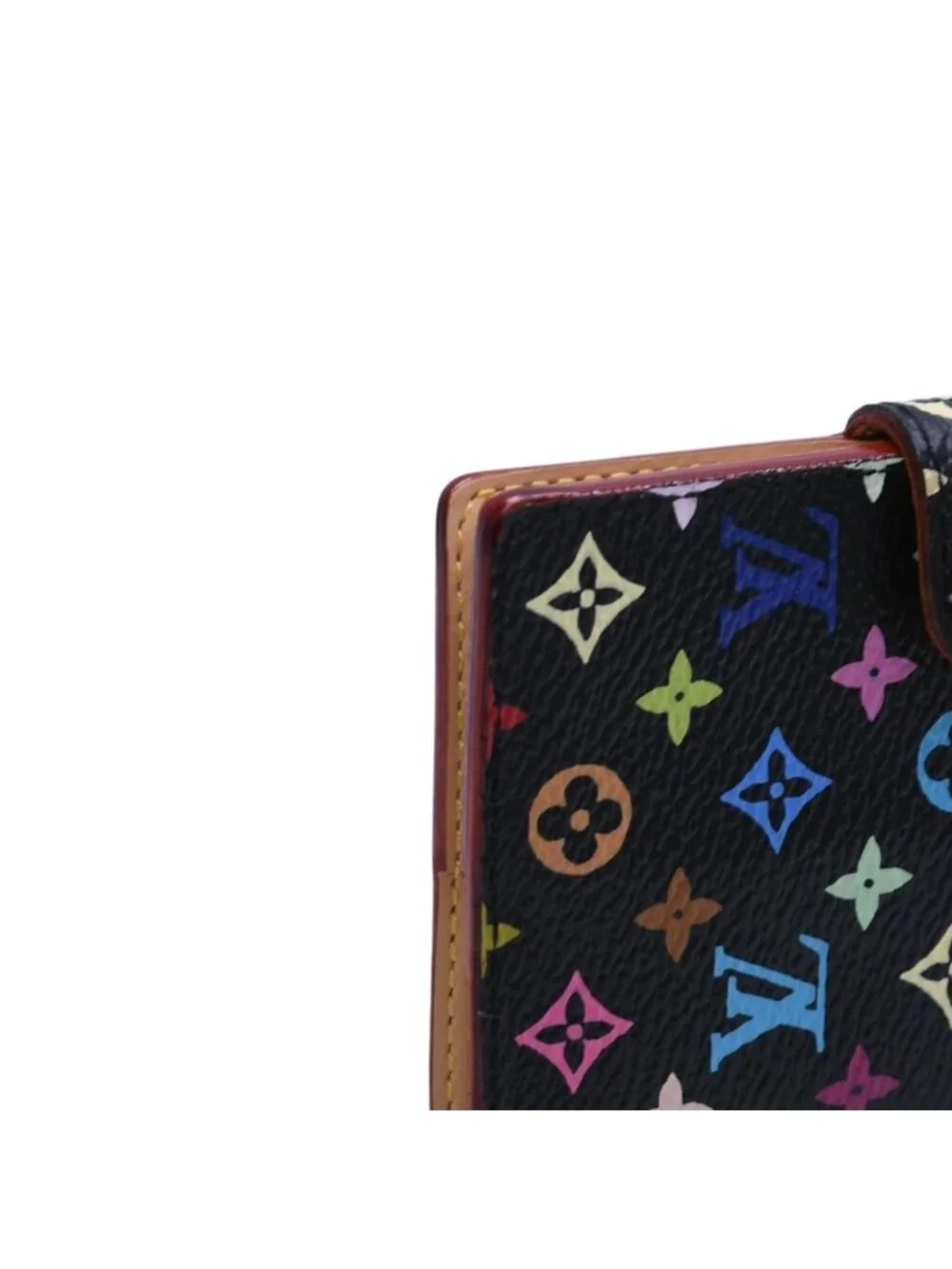 Louis Vuitton Carnet Duval Agenda Mini Notebook Cover Monogram Multicolor